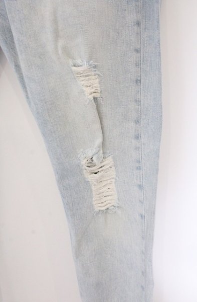 画像3: ZARA / ストレッチダメージスキニーデニムパンツ EU 42 ライトインディゴ O-26-04-11-022-ZA-pa-YM-OS (3)