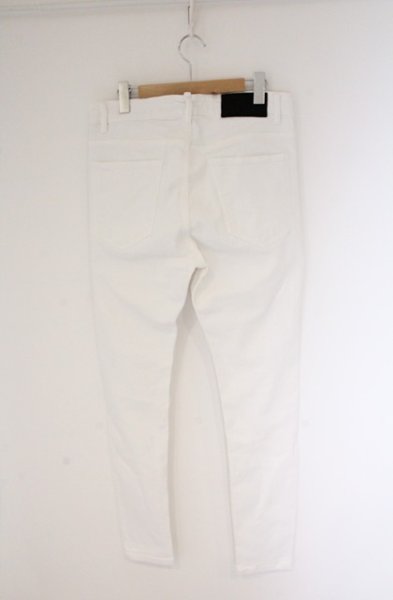 画像3: ZARA / ストレッチカラーデニムパンツ EU 44 ホワイト O-26-04-11-023-ZA-pa-YM-OS (3)