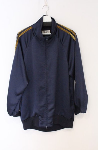 画像1: SHARE SPIRIT / 別注サテントラックジャケット S ネイビー O-26-04-20-001-SH-ja-YM-OS (1)