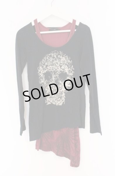 画像1: CIVARIZE / Abyss カットソー・タンクトップセット 44 ブラックｘレッド O-26-04-20-027-CI-to-YM-OS (1)