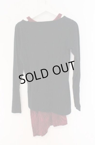 画像3: CIVARIZE / Abyss カットソー・タンクトップセット 44 ブラックｘレッド O-26-04-20-027-CI-to-YM-OS (3)