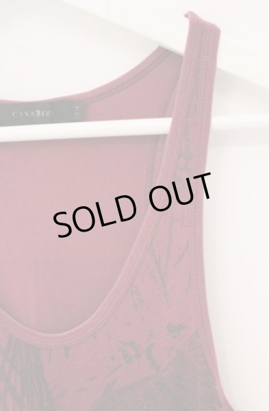 画像6: CIVARIZE / Abyss カットソー・タンクトップセット 44 ブラックｘレッド O-26-04-20-027-CI-to-YM-OS (6)