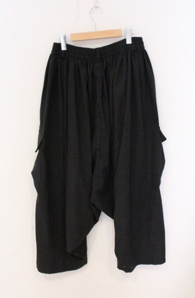 画像4: NO ID. BLACK / サルエルカーゴトラウザーズパンツ 2 ブラック O-26-04-20-031-NO-pa-YM-OS (4)