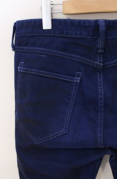画像5: CIVARIZE / Tearコーティング吹き付け加工デニムパンツ 46 ブルー O-26-04-20-036-CI-pa-YM-OS (5)