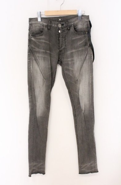 画像1: SEIGEKI / タイトフィットスーパースキニーパンツ 26 グレー O-26-04-20-037-Th-pa-YM-OS (1)