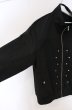 画像3: NO ID. / リベットトラックブルゾンジャケット ONE ブラック O-26-04-20-005-NO-ja-YM-OS (3)