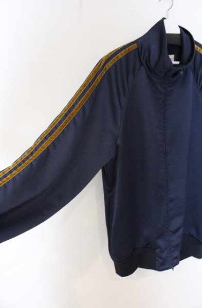 画像2: SHARE SPIRIT / 別注サテントラックジャケット S ネイビー O-26-04-20-001-SH-ja-YM-OS (2)