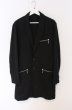 画像1: NO ID. BLACK / チェンジング2Bチェスタージャケット 2 ブラック O-26-04-20-007-NO-ja-YM-OS (1)