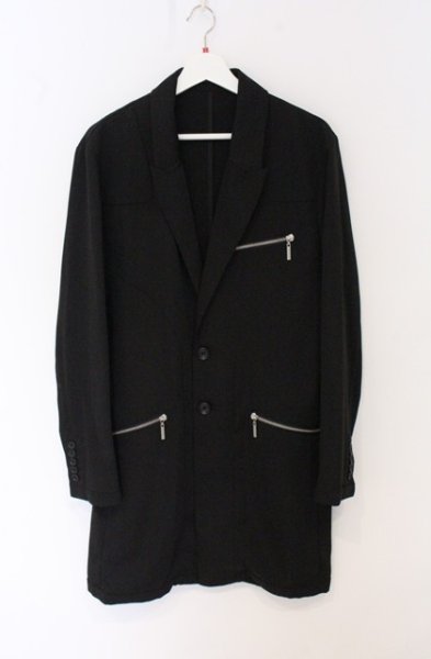 画像1: NO ID. BLACK / チェンジング2Bチェスタージャケット 2 ブラック O-26-04-20-007-NO-ja-YM-OS (1)