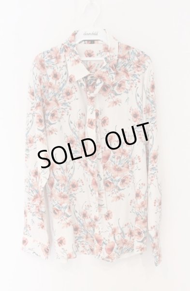 画像1: NO ID. / フラワープリントタイ付きシャツ 2 アイボリーｘレッド O-26-04-20-013-NO-sh-YM-OS (1)