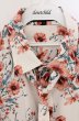 画像2: NO ID. / フラワープリントタイ付きシャツ 2 アイボリーｘレッド O-26-04-20-013-NO-sh-YM-OS (2)
