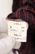 画像4: SEANA / ワッシャーロングチェックシャツ L レッドｘネイビー O-26-04-20-016-SE-sh-YM-OS (4)
