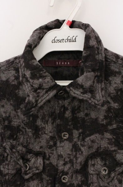 画像2: SEANA / ワイヤークインクルブリーチシャツ L グレー O-26-04-20-017-SE-sh-YM-OS (2)