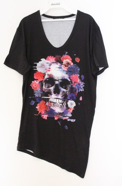 画像1: CIVARIZE / アンフィルコラボロングTシャツ F ブラック O-26-04-20-019-CI-ts-YM-OS (1)