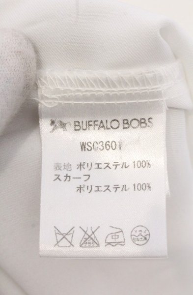 画像4: BUFFALO BOBS / レーストリムドレスシャツ 1 ホワイト O-26-04-20-003-BU-sh-YM-OS (4)