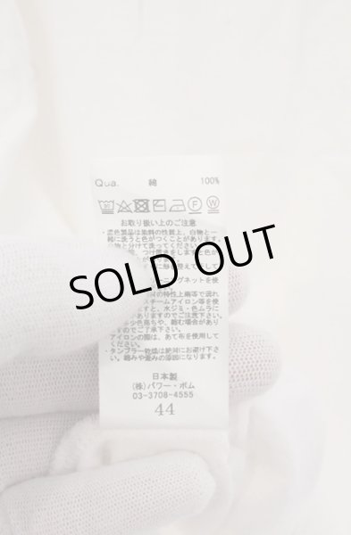 画像4: FUGA / ハーフZIP Tシャツ 44 ホワイト O-26-05-02-005-FU-ts-YM-OS (4)