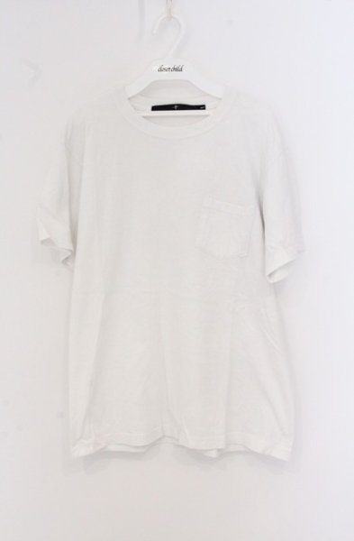 画像1: NO ID. / コットンポケットTシャツ 1 ホワイト O-26-05-02-006-NO-ts-YM-OS (1)