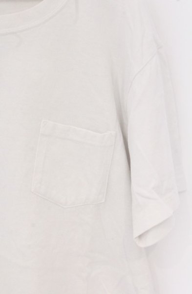 画像2: NO ID. / コットンポケットTシャツ 1 ホワイト O-26-05-02-006-NO-ts-YM-OS (2)