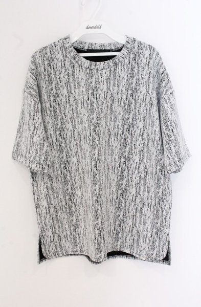 画像1: FUGA / 総柄ストレッチBIG Tシャツ 44 ホワイト O-26-05-02-007-FU-ts-YM-OS (1)