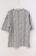 画像2: FUGA / 総柄ストレッチBIG Tシャツ 44 ホワイト O-26-05-02-007-FU-ts-YM-OS (2)