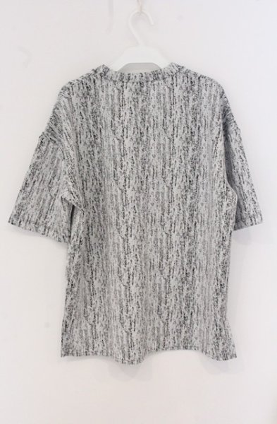 画像2: FUGA / 総柄ストレッチBIG Tシャツ 44 ホワイト O-26-05-02-007-FU-ts-YM-OS (2)