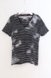 画像1: TORNADO MART / ランダムタックジャガードTシャツ M ブラック O-26-05-02-009-TO-ts-YM-OS (1)