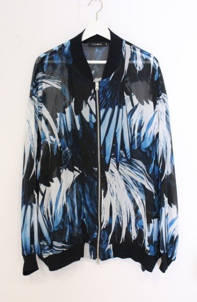 画像1: CIVARIZE / オ－バーサイズレースブルゾンジャケット 46 ブルー O-26-05-02-012-CI-ja-YM-OS (1)