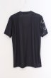 画像2: TORNADO MART / ダークフラワープリントTシャツ M ブラック O-26-05-02-013-TO-ts-YM-OS (2)