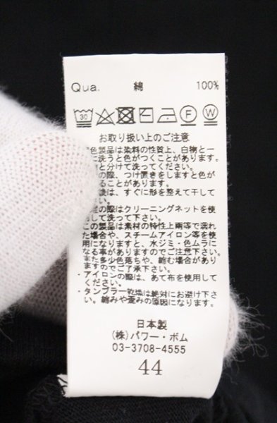 画像4: FUGA / ハーフZIP Tシャツ 44 ブラック O-26-05-02-018-FU-ts-YM-OS (4)