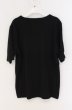 画像2: NO ID. / フライスU-N Tシャツ 1 ブラック O-26-05-02-020-NO-ts-YM-OS (2)