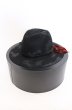 画像9: Roen / DIRTCOAT HAT ハット  ブラックｘレッド O-26-05-02-025-Ro-za-YM-OS (9)