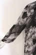 画像3: CIVARIZE / Disaster 6分袖ロングシフォンシャツ 46 ブラック O-26-05-06-027-CI-sh-YM-OS (3)