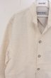 画像2: BUFFALO BOBS / COZZA-SHIRT JKT(コッザ シャツジャケット)イタリアンカラーシャツジャケット 2-3 ホワイト O-26-05-06-030-BU-to-YM-OS (2)