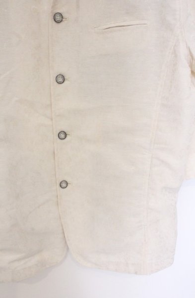 画像3: BUFFALO BOBS / COZZA-SHIRT JKT(コッザ シャツジャケット)イタリアンカラーシャツジャケット 2-3 ホワイト O-26-05-06-030-BU-to-YM-OS (3)