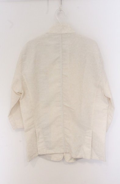 画像5: BUFFALO BOBS / COZZA-SHIRT JKT(コッザ シャツジャケット)イタリアンカラーシャツジャケット 2-3 ホワイト O-26-05-06-030-BU-to-YM-OS (5)