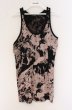 画像1: CIVARIZE / 総柄タンクトップ 44 ブラック O-26-05-06-032-CI-to-YM-OS (1)