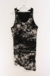 画像1: CIVARIZE / Organa アシンメトリーロングタンクトップ 44 ブラックｘアイボリー O-26-05-06-033-CI-ts-YM-OS (1)