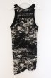 画像3: CIVARIZE / Organa アシンメトリーロングタンクトップ 44 ブラックｘアイボリー O-26-05-06-033-CI-ts-YM-OS (3)