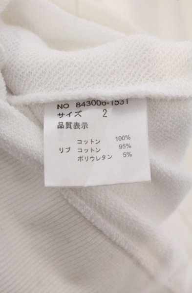 画像6: NO ID. / C裏毛フォトプリントプルオーバー 2 ホワイト O-26-05-06-041-NO-to-YM-OS (6)