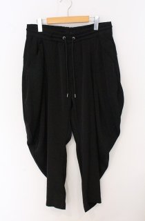 NO ID. / テックイージーサルエルテーパードパンツ 2 ブラック O-26-04