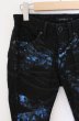 画像2: CIVARIZE / 箔加工デニムパンツ 42 ブラック×ブルー O-26-05-17-028-CI-pa-OW-OS (2)