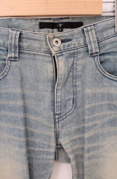 画像2: NO ID. / ストレッチデニムUSED加工スキニーデニムパンツ 2 インディゴ O-26-05-17-031-NO-pa-YM-OS (2)
