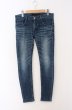 画像1: NO ID. / ストレッチデニムUSED加工スキニーデニムパンツ 2 インディゴ O-26-05-17-034-NO-pa-YM-OS (1)