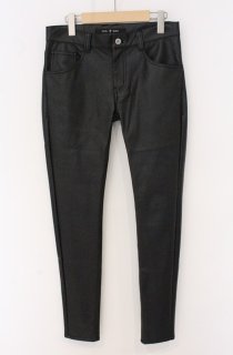 NO ID. BLACK / コーティングサルエルスキニーカーゴパンツ 2 ブラック