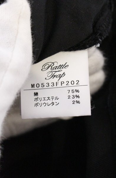 画像5: RATTLE TRAP / ハイパーストレッチスリムカーゴパンツ L ブラック O-26-05-17-041-RA-pa-YM-OS (5)