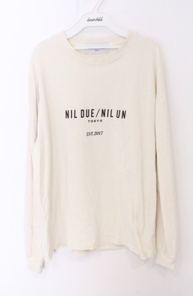 画像1: NIL DUE / NIL UN TOKYO / Print カットソー F ナチュラル O-26-05-17-006-NI-to-YM-OS (1)