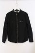 画像1: EGO TRIPPING / BILLOW ZIP WORK SHIRT ジャケット 48 ブラック O-26-05-17-011-EG-ja-YM-OS (1)