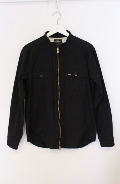 画像1: EGO TRIPPING / BILLOW ZIP WORK SHIRT ジャケット 48 ブラック O-26-05-17-011-EG-ja-YM-OS (1)