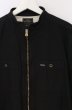 画像2: EGO TRIPPING / BILLOW ZIP WORK SHIRT ジャケット 48 ブラック O-26-05-17-011-EG-ja-YM-OS (2)