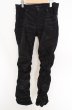 画像1: CIVARIZE / シャーリングフレアデニムパンツ 44 ブラック O-26-06-16-034-CI-pa-YM-OS (1)